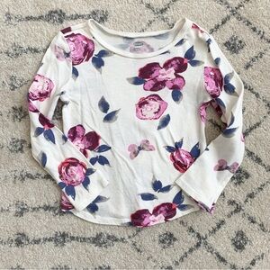 Old Navy Long Sleeve Floral Tee